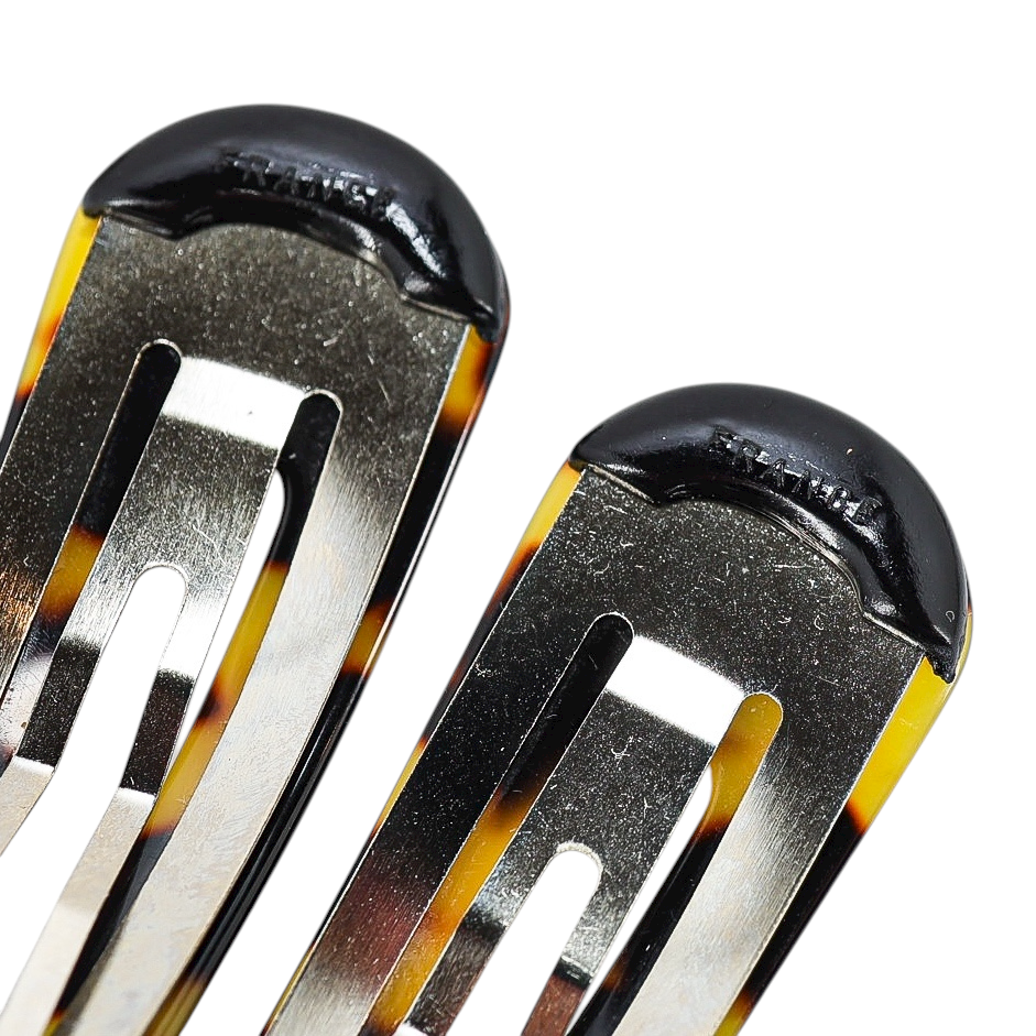 Lot of 3 France Luxe & French-Made Hair Accessories – Tortoiseshell