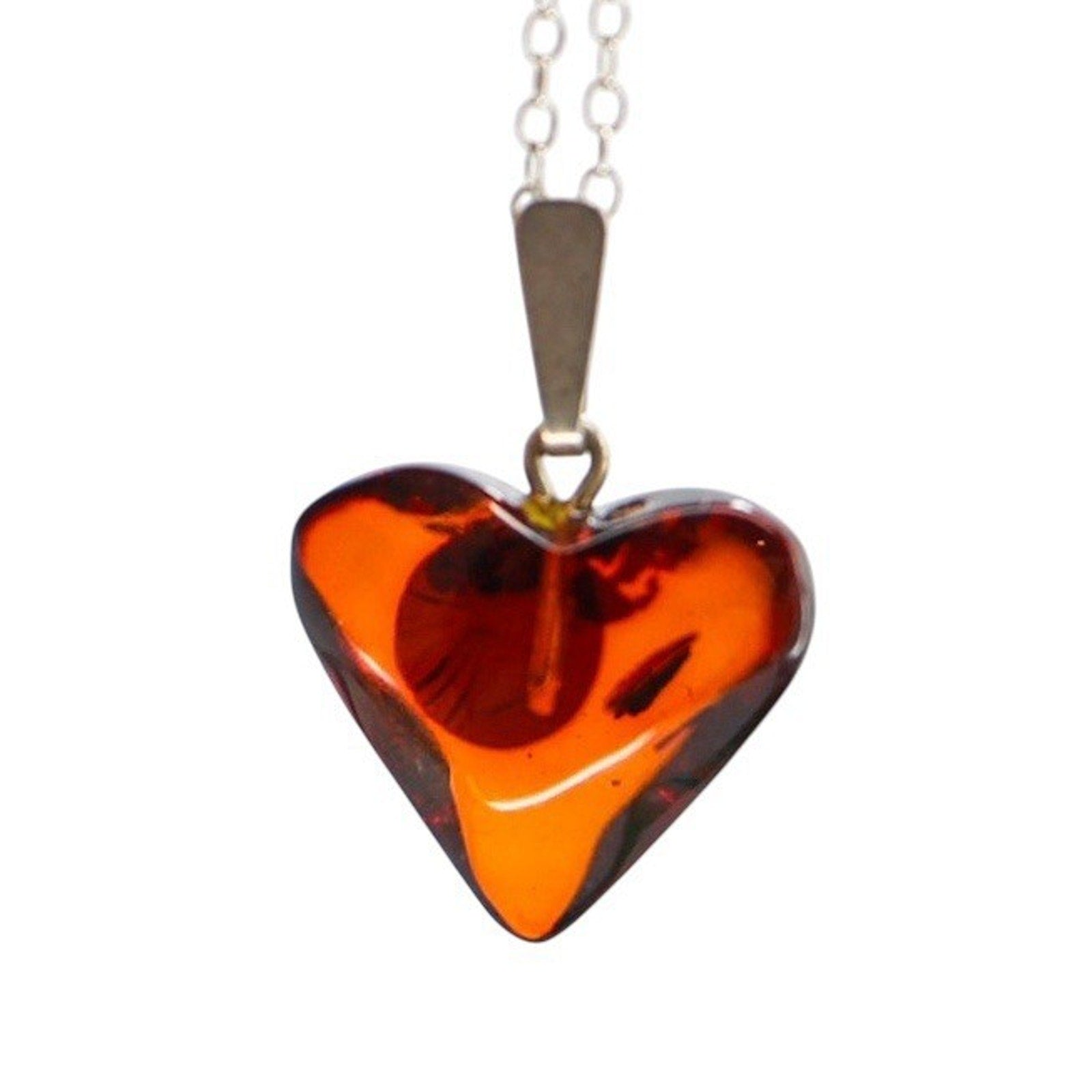 Lot Of 3 Stackable Sterling Silver Layered Necklace Set Labradorite Amber Boho