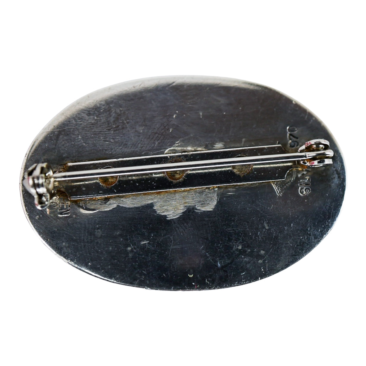 Antonio Pineda Mexican Modernist Sterling Silver 970 Brooch