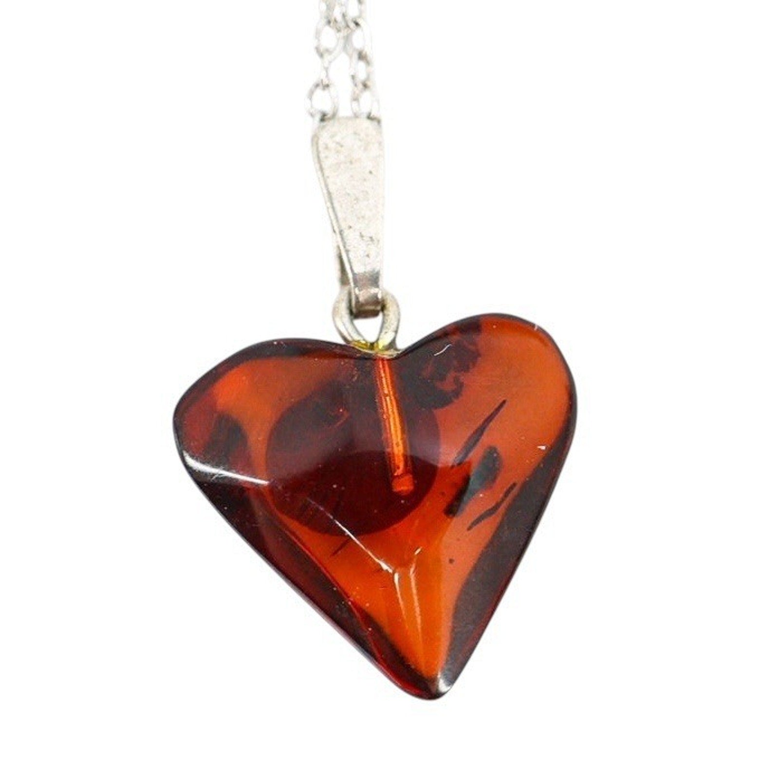 Lot Of 3 Stackable Sterling Silver Layered Necklace Set Labradorite Amber Boho