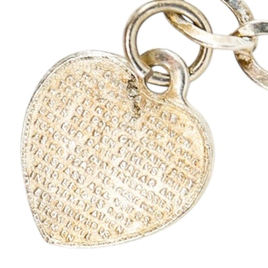 Vintage Sterling Silver Charm Bracelet Musical Sports Love Faith Lucky Symbols