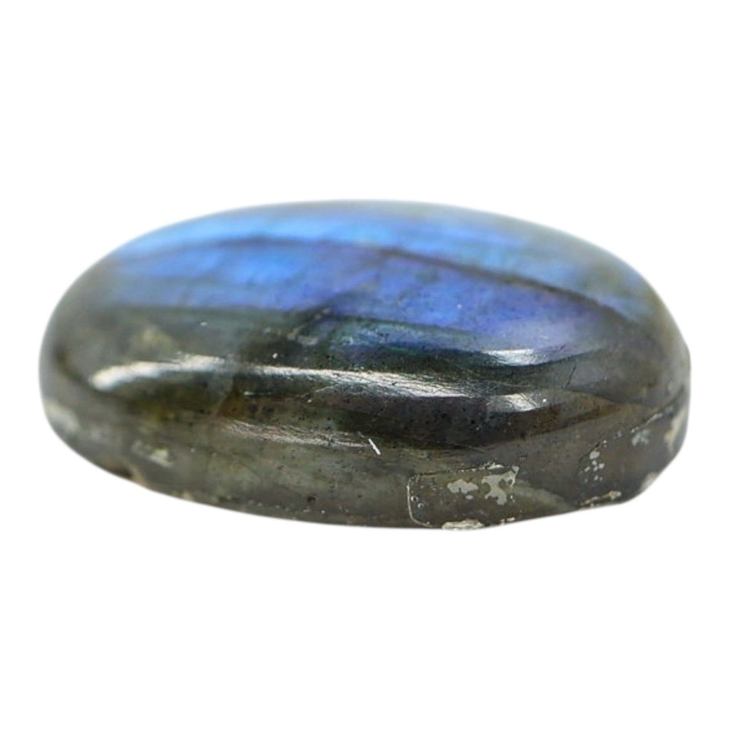 Labradorite Cabochon With Royal Blue Flash 20x15 MM Previously Used Very Pretty