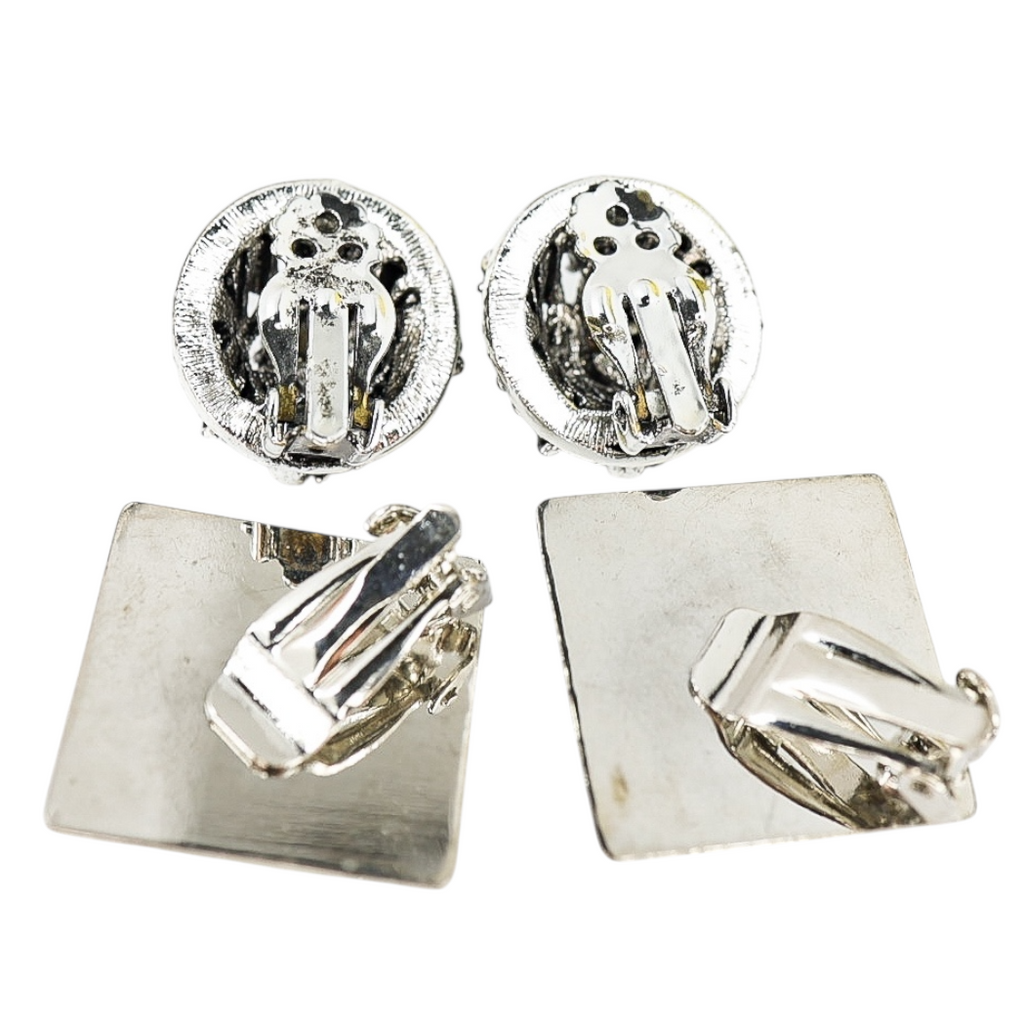 Silver Tone Filigree Whimsical Jewelry Lot - Nature Inspired Vintage To Now