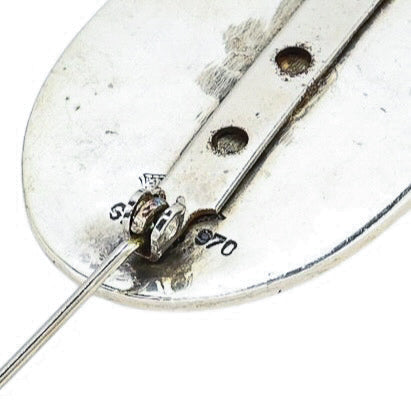 Antonio Pineda Mexican Modernist Sterling Silver 970 Brooch
