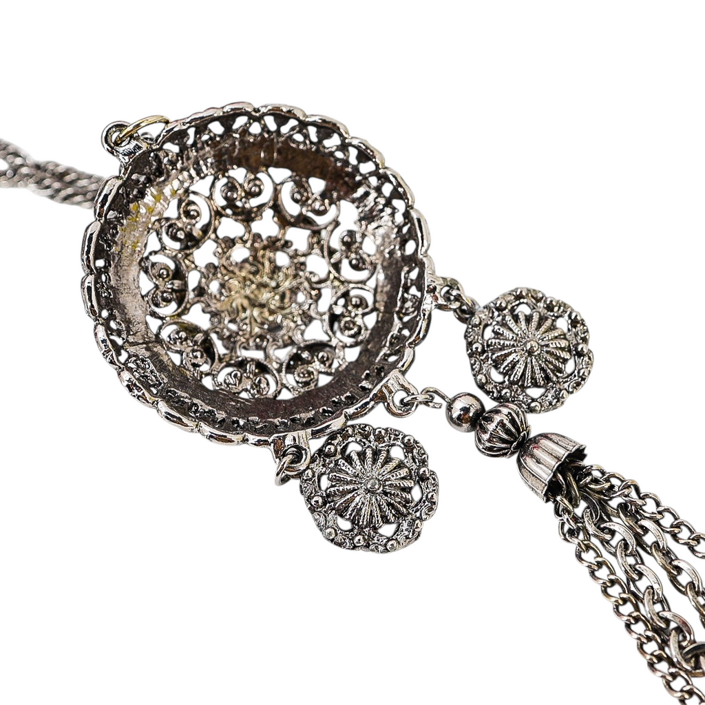 Silver Tone Filigree Whimsical Jewelry Lot - Nature Inspired Vintage To Now