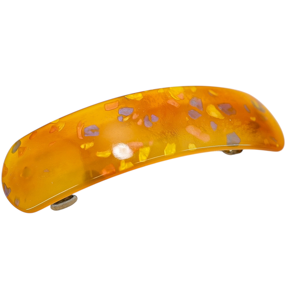 Lot of 4 Large Hair Barrettes - Earthy Classic Looks - Office Hair